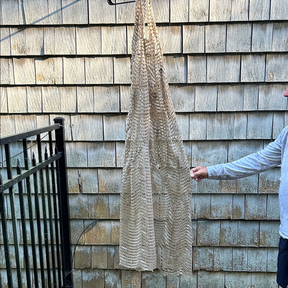 Elegant Cream Maxi Dress